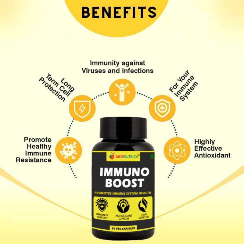 Immuno Boost 30 Veg Capsules - Medinutrica