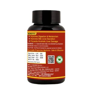 Liver Detox 60 Veg Capsules Benefits & How to use