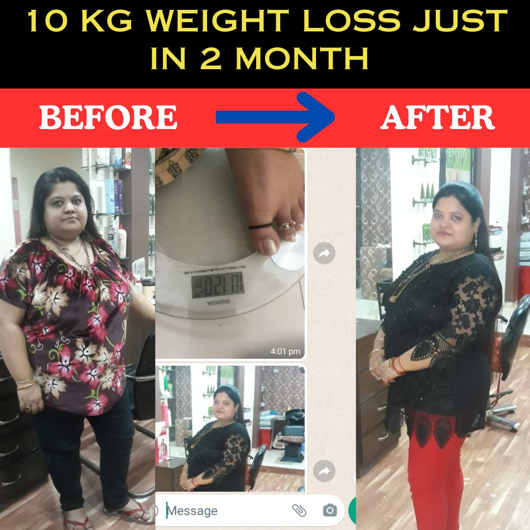 10 kg weight loss in 2 months with super slim weight loss powder