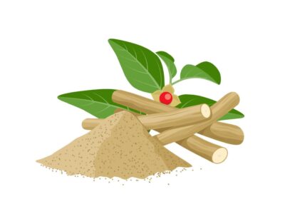 Ashwagandha Ayurvedic Herbs For Weight Gain Used in Health Gainer Powder